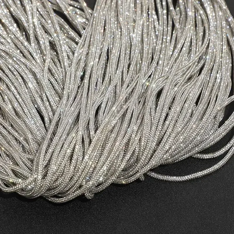Sneakers - Rhinestone Crystal Shoelaces & Hoodie Drawstrings