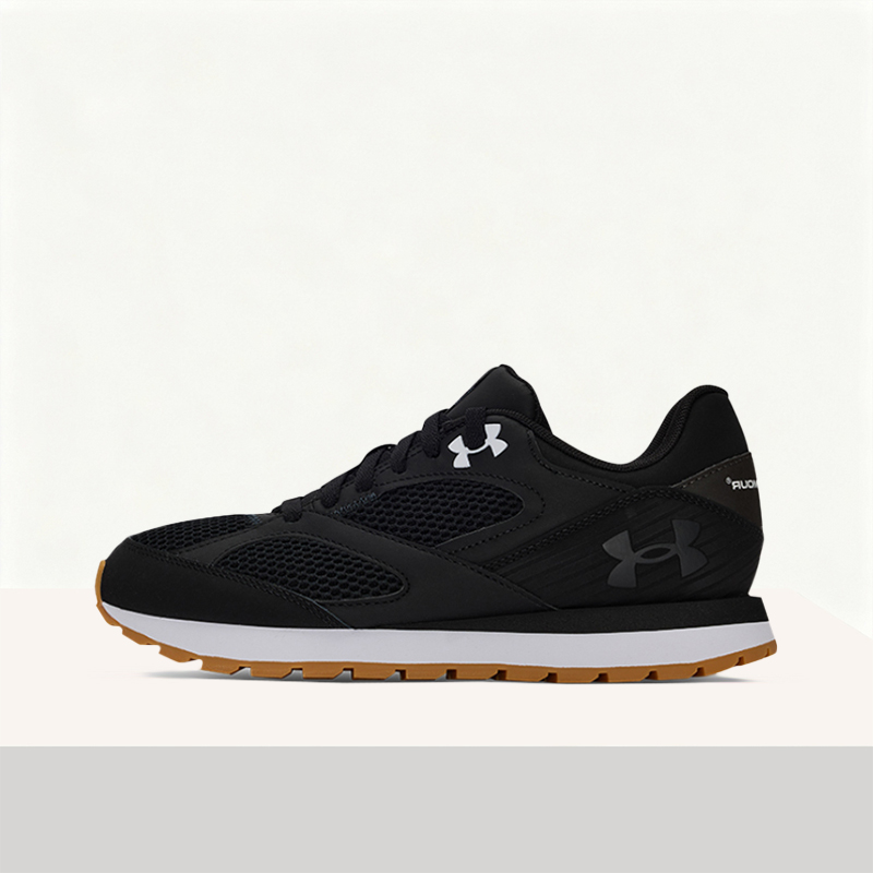 Air Cushion Jogger Shoes Men - Under Armour Jogger Black Minimalist Versatile