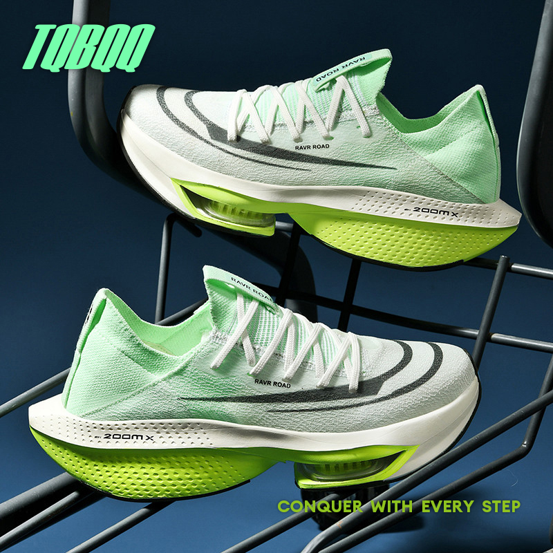 Lightweight Road Running Shoes - Carbon Plate Air Cushion Running Shoes