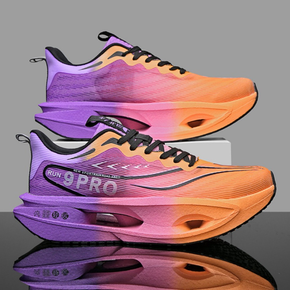 Men Running Shoes Carbon Board - огляд і ціна Breathable Mesh Athletic Shoes