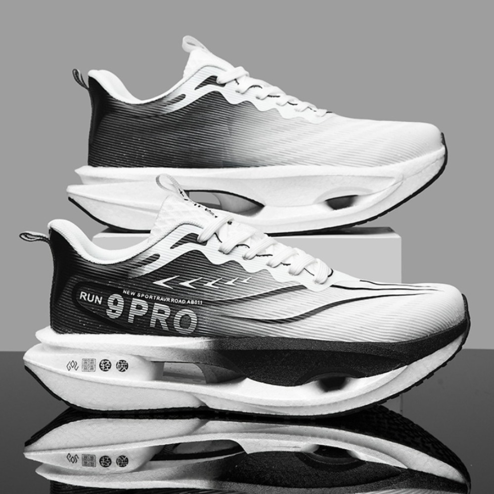 Men Running Shoes Carbon Board - огляд і ціна Breathable Mesh Athletic Shoes