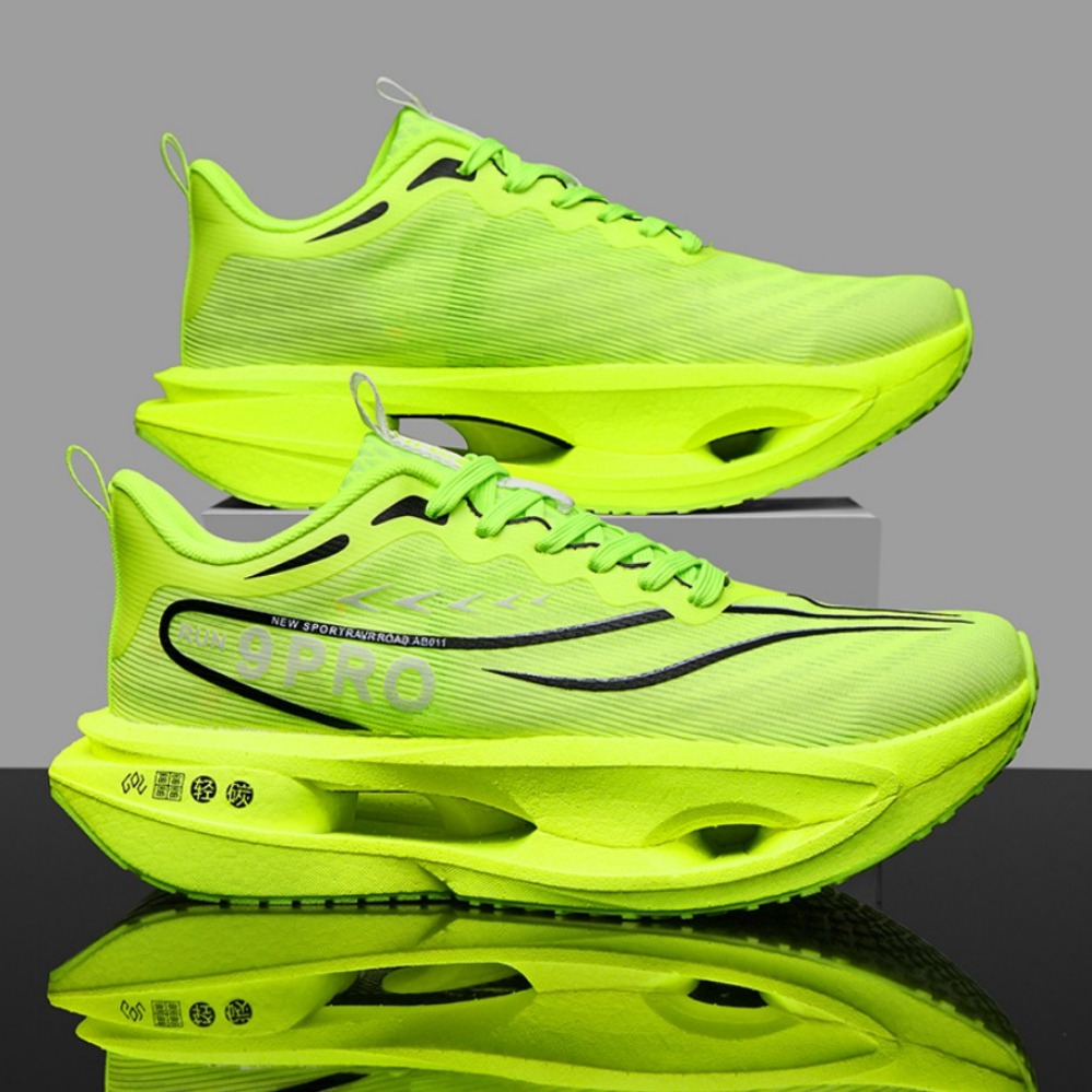 Men Running Shoes Carbon Board - огляд і ціна Breathable Mesh Athletic Shoes