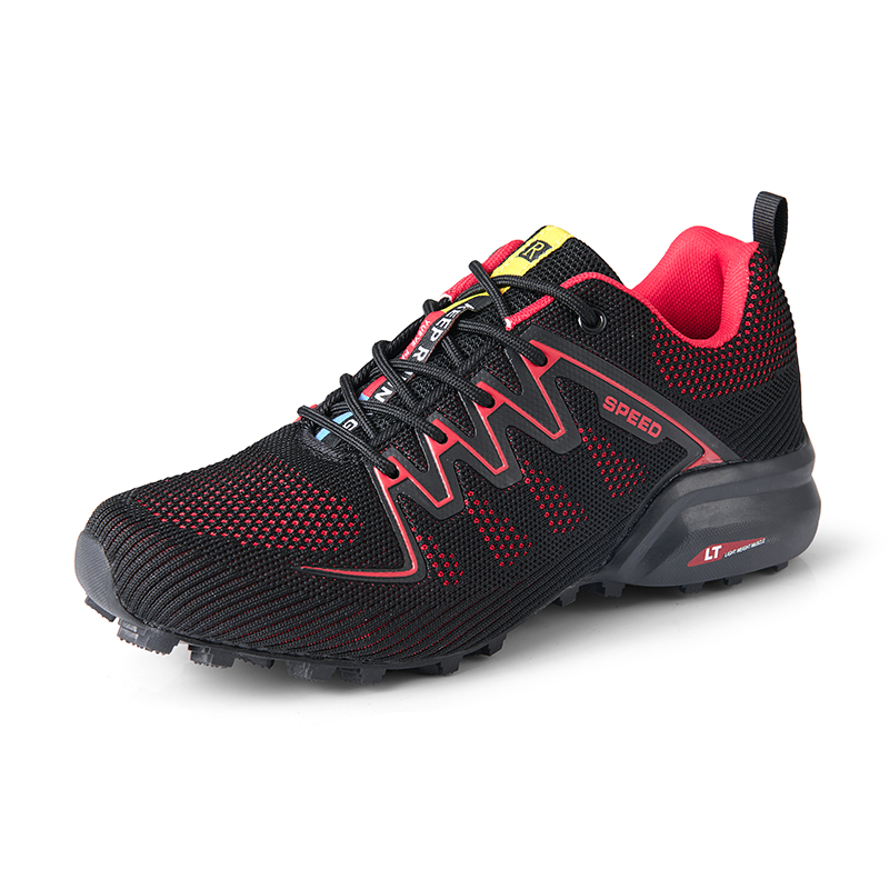 MTB Cycling Shoes zapatillas c - огляд і ціна Knit Fabric Lace Up Sneakers