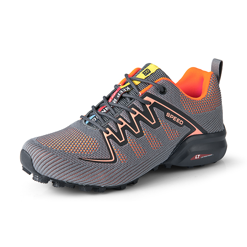 MTB Cycling Shoes zapatillas c - огляд і ціна Knit Fabric Lace Up Sneakers