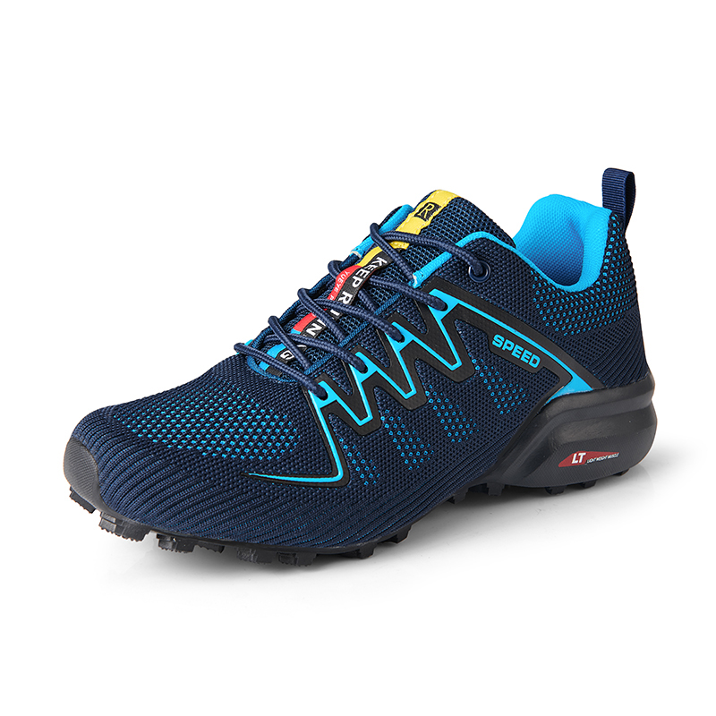 MTB Cycling Shoes zapatillas c - огляд і ціна Knit Fabric Lace Up Sneakers
