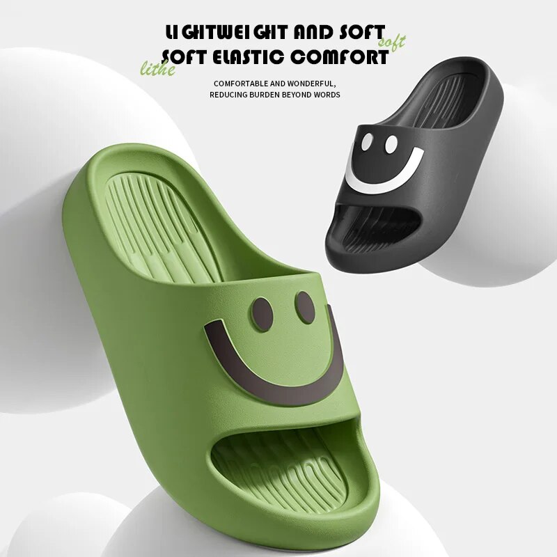 Smiley Face Cloud Slippers Wom - огляд і ціна Sandals
