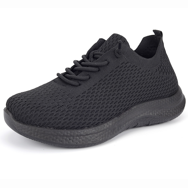 Summer Ladies Breathable Mesh  - огляд і ціна Knit Fabric Lace Up Sneakers