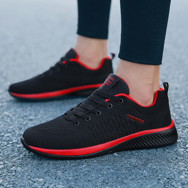 MAEDEF Athletic Shoes for Men  - огляд і ціна Knit Fabric Lace Up Sneakers