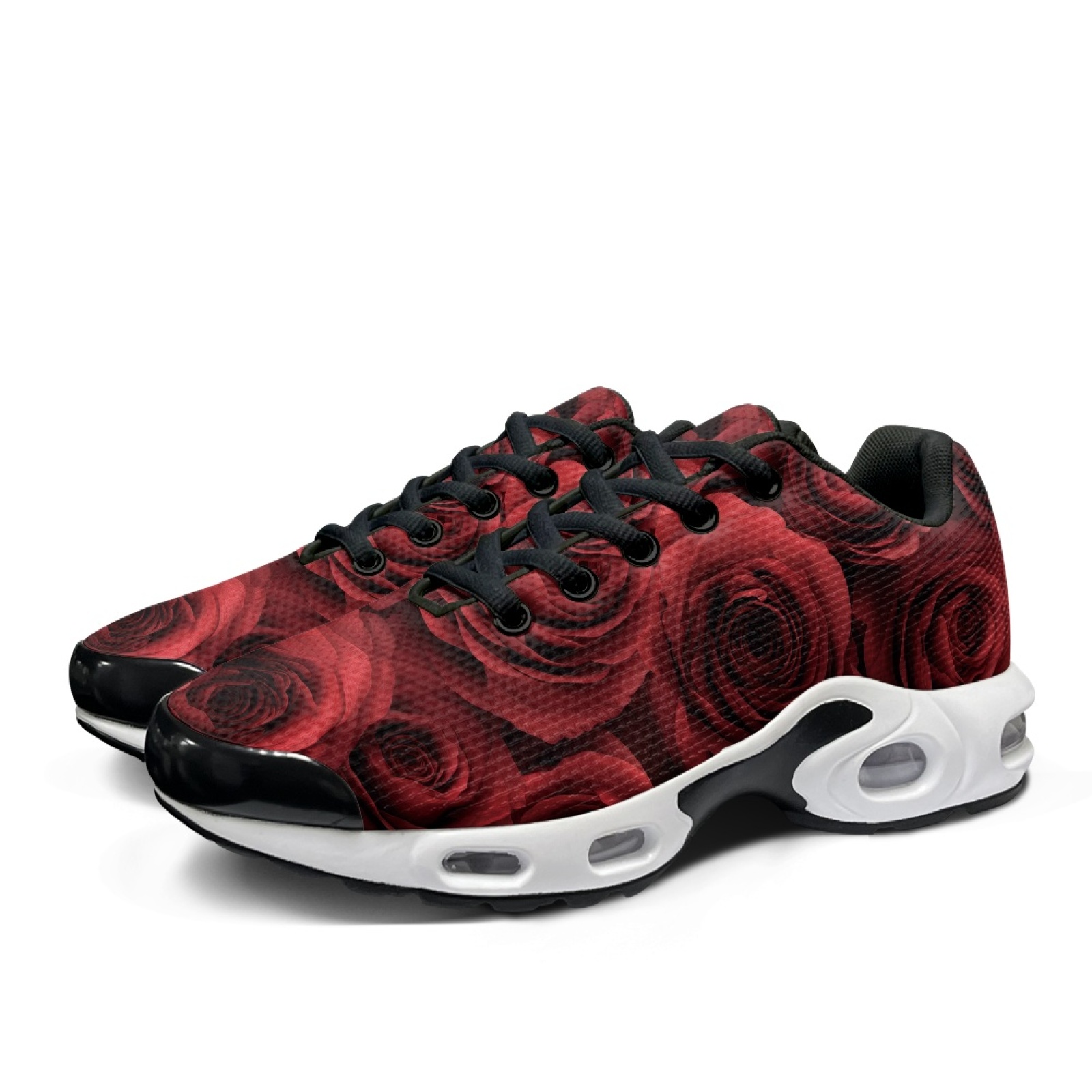 PENSTROLL Full Red Rose Air Cu - огляд і ціна Air Cushion Jogger Shoes Men
